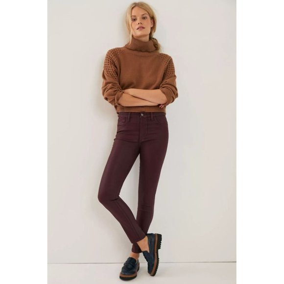 Joe's The Charlie High-Rise Coated Skinny Jeans - Picture 4 of 13